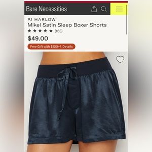 *BRAND NEW* Mikel PJ Harlow Shorts in Navy